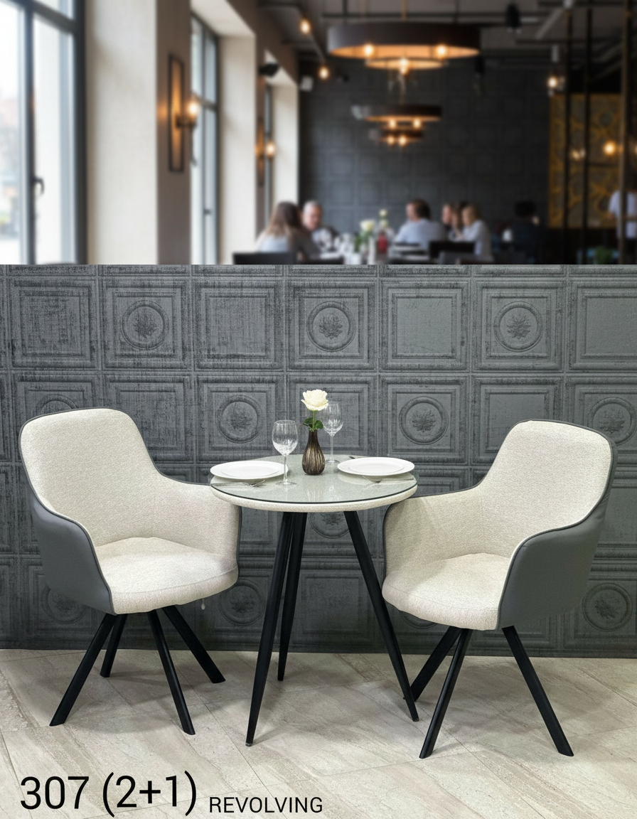 307 Revolving Dining Set