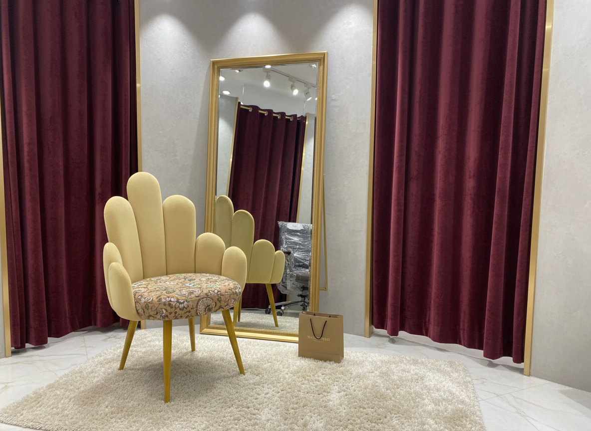 Floral Accent Chair
