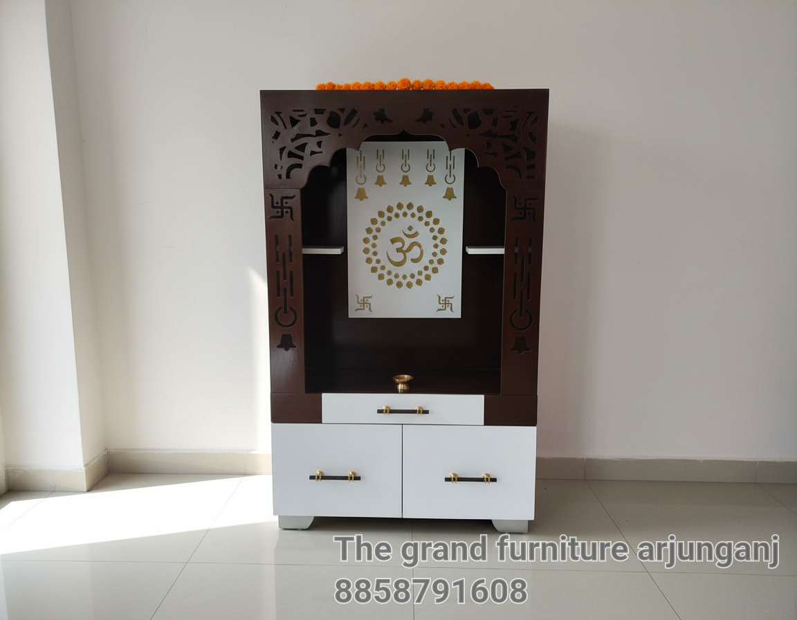 Wooden Pooja Mandir 4x2.5