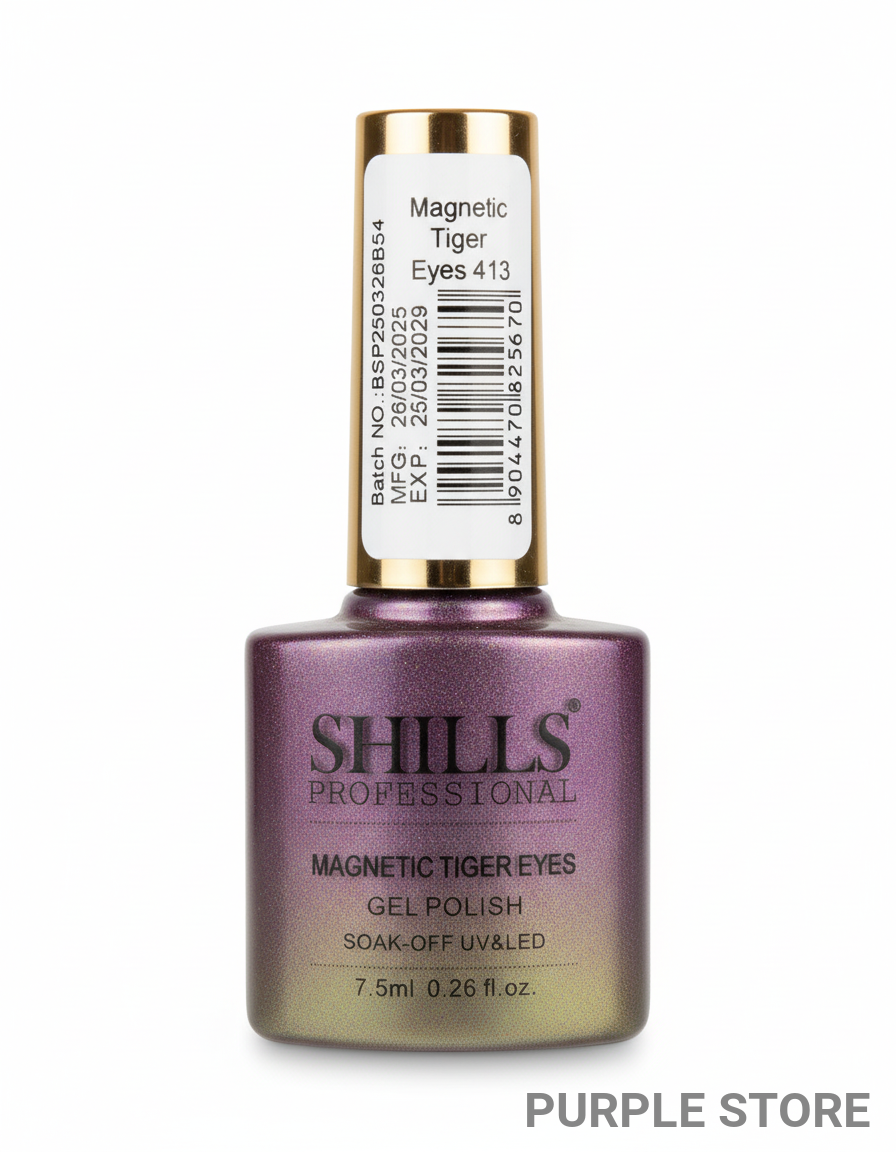 Shills Magnetic Tiger Eyes Gel Polish 413