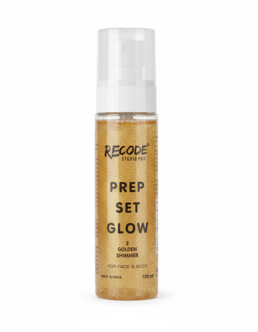 Recode Studio Pro Prep Set Glow 2 Golden Shimmer
