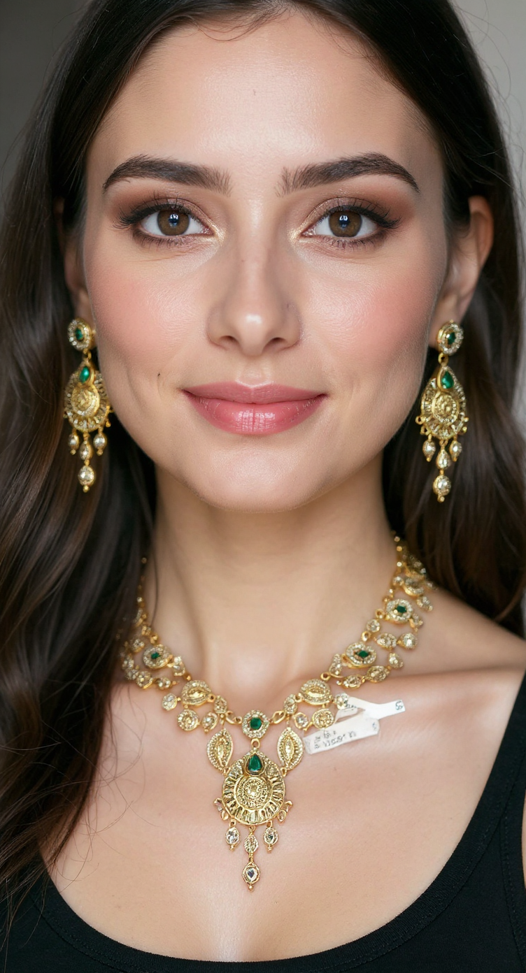 Gold Plated Jewelry Set