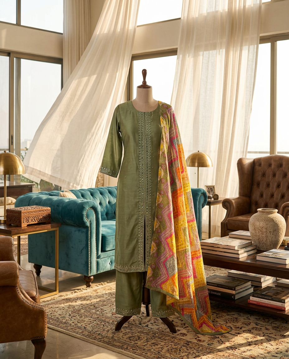 JGF Salwar Suit Set view 2