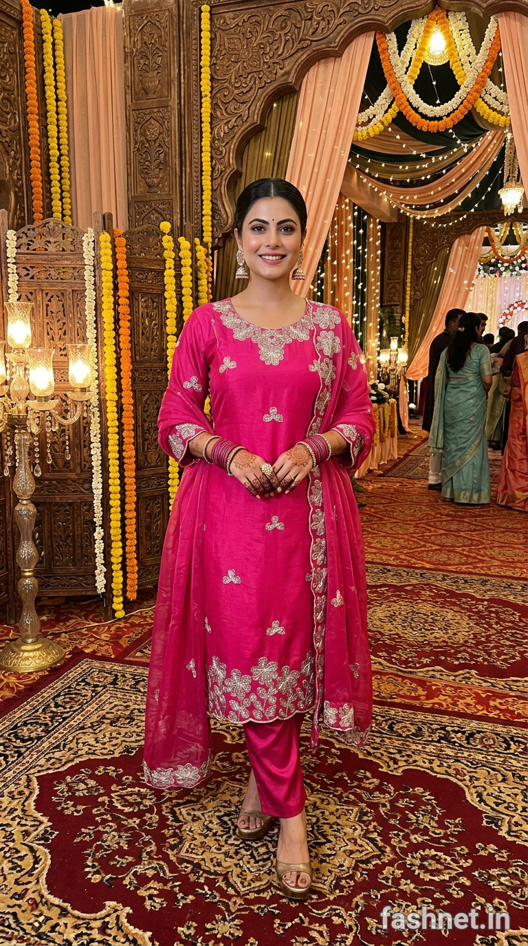 Naam Womens Embroidered Salwars Suit view 3