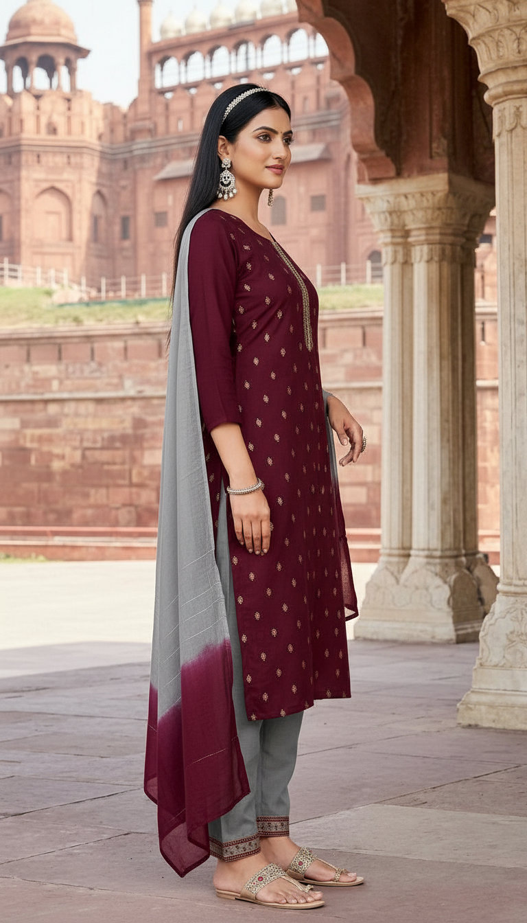 Elegant Kurta Set U5006 view 2