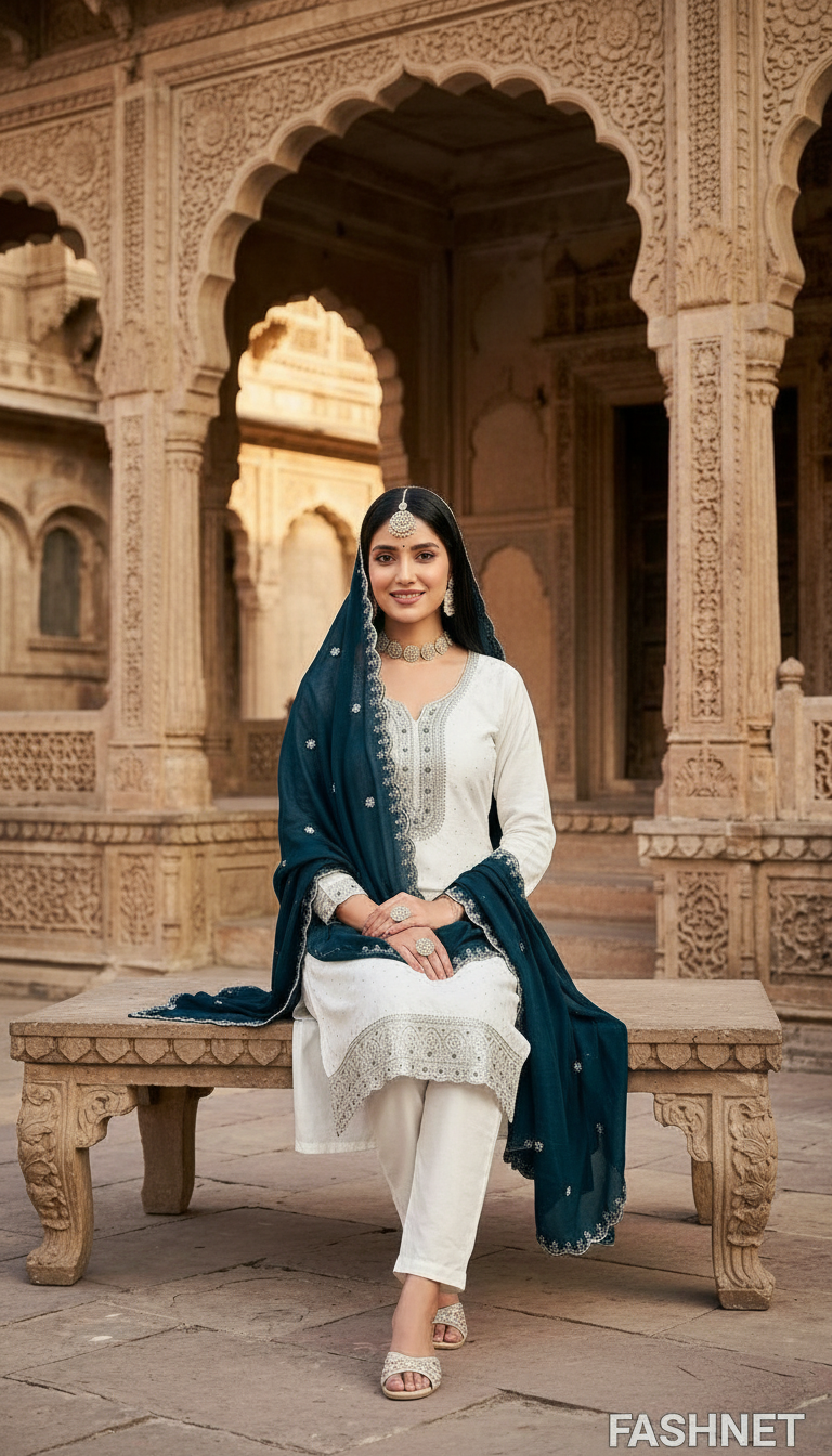 Elegant Salwar Suit Set T2751 view 3