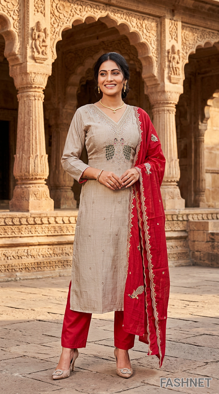 Fashnet Kurta Set view 2