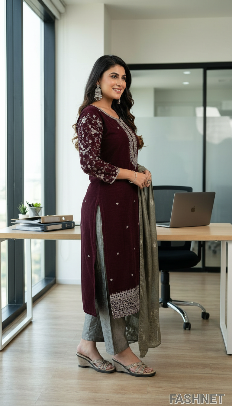FashNet Ethnic Kurta Set view 3