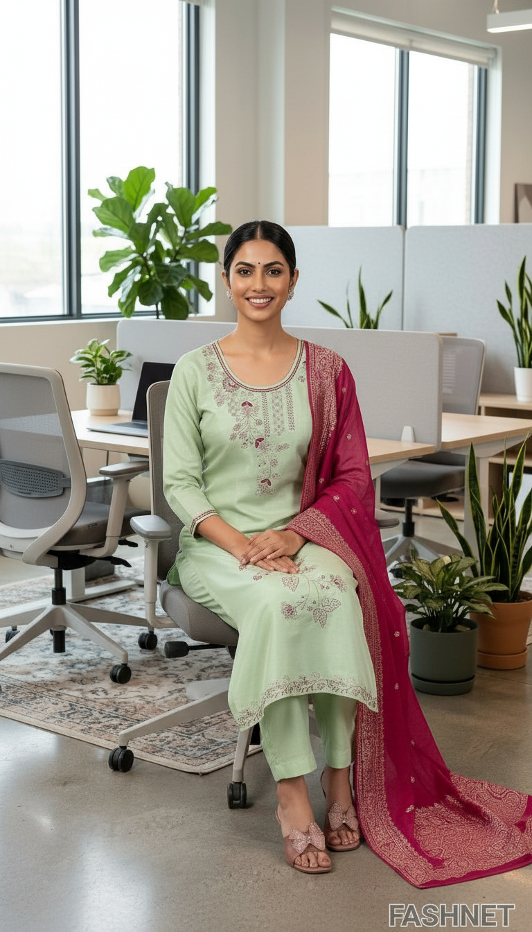 FASHNET Kurta Set view 5
