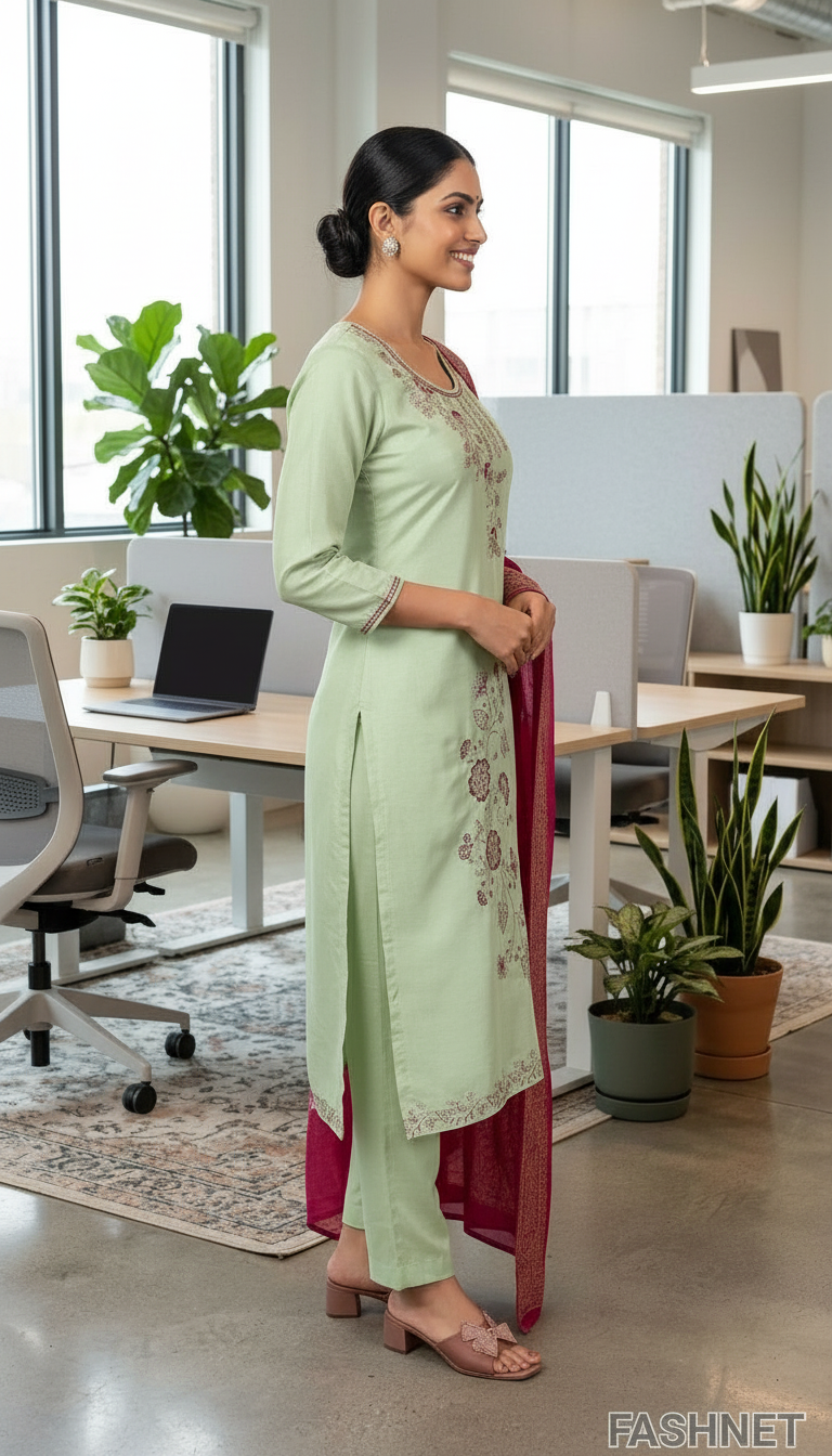FASHNET Kurta Set view 3