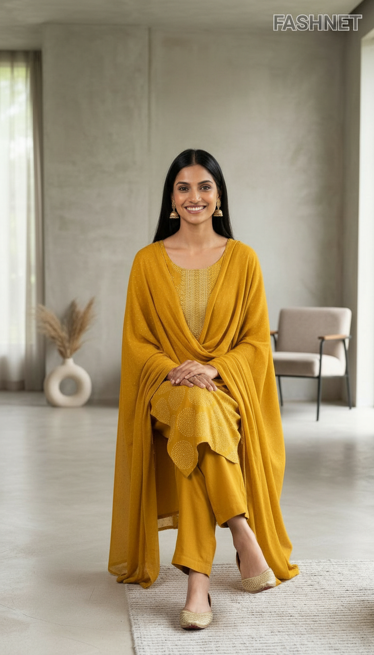 Fashnet Salwar Suit Set view 5