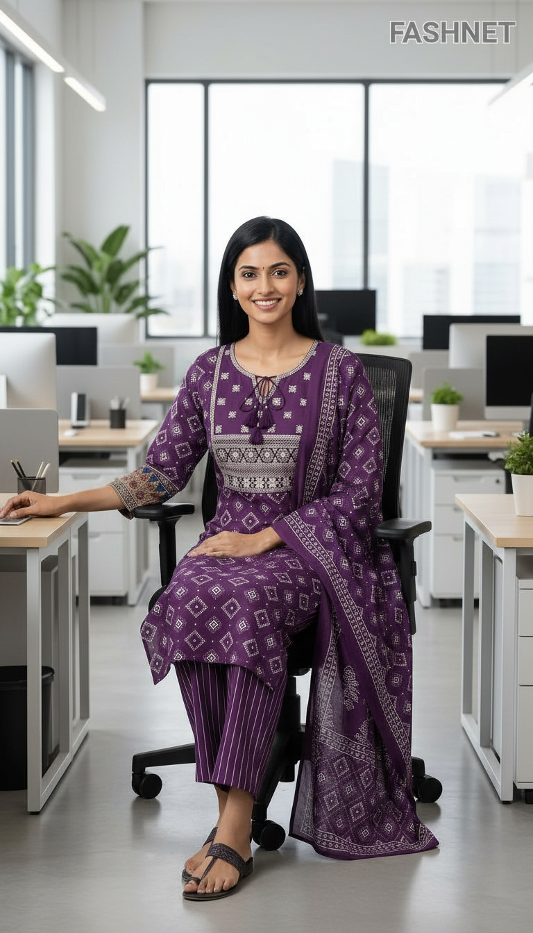Fashnet Womens Kurta Set 012 view 5