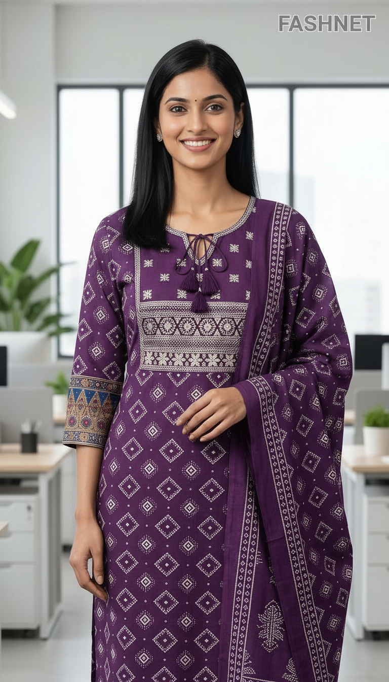 Fashnet Womens Kurta Set 012 view 4