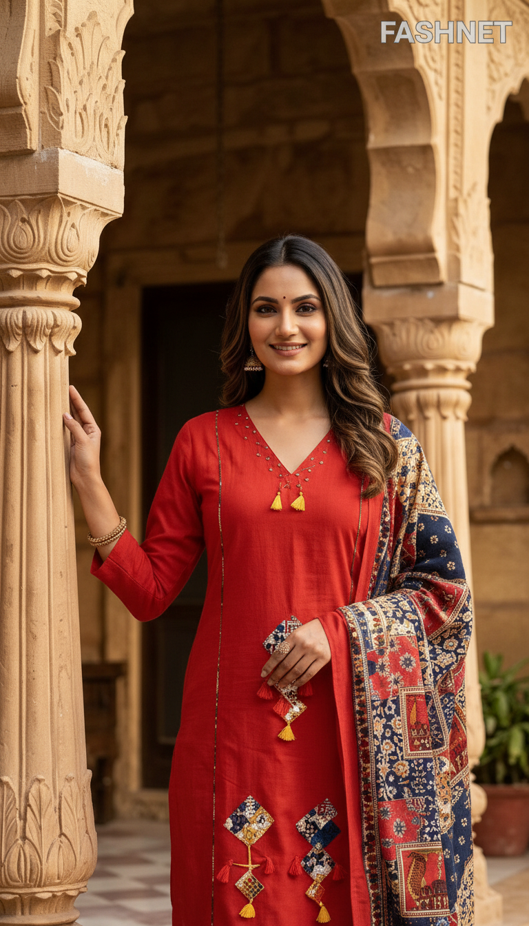 FASHNET Salwar Suit Set view 4