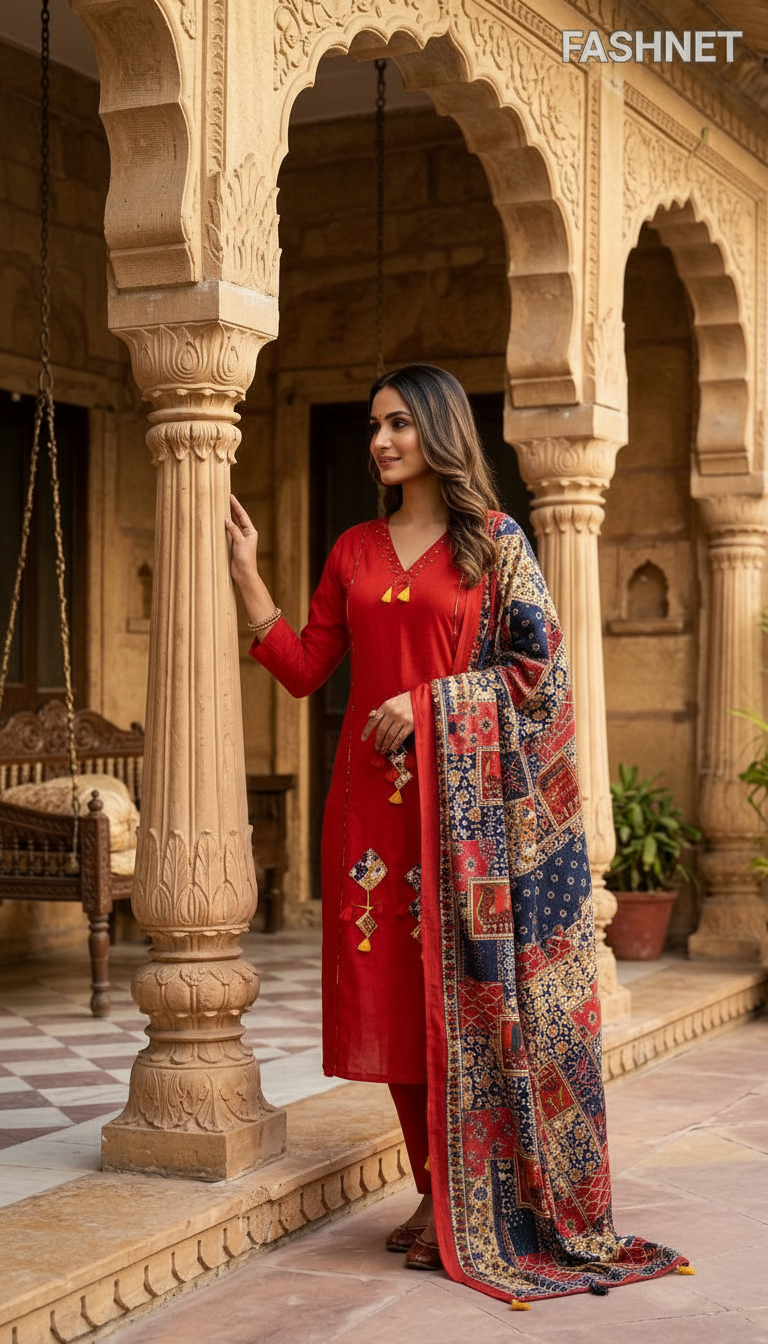 FASHNET Salwar Suit Set view 2