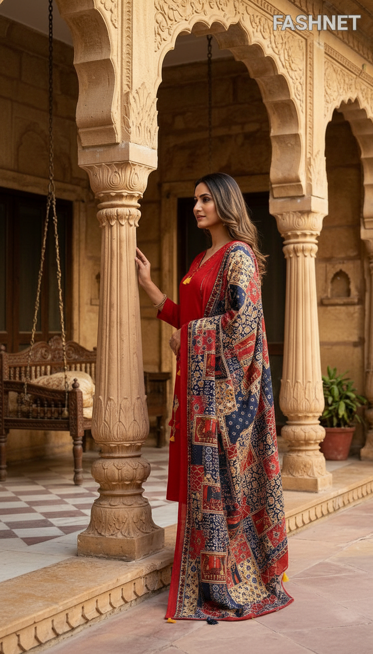 FASHNET Salwar Suit Set view 3