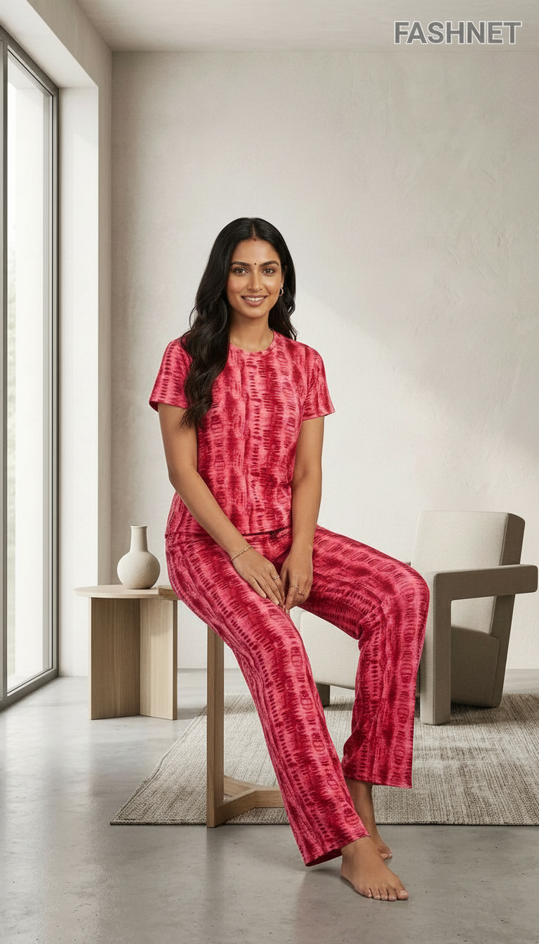 Fashnet Tie-Dye Lounge Set view 3