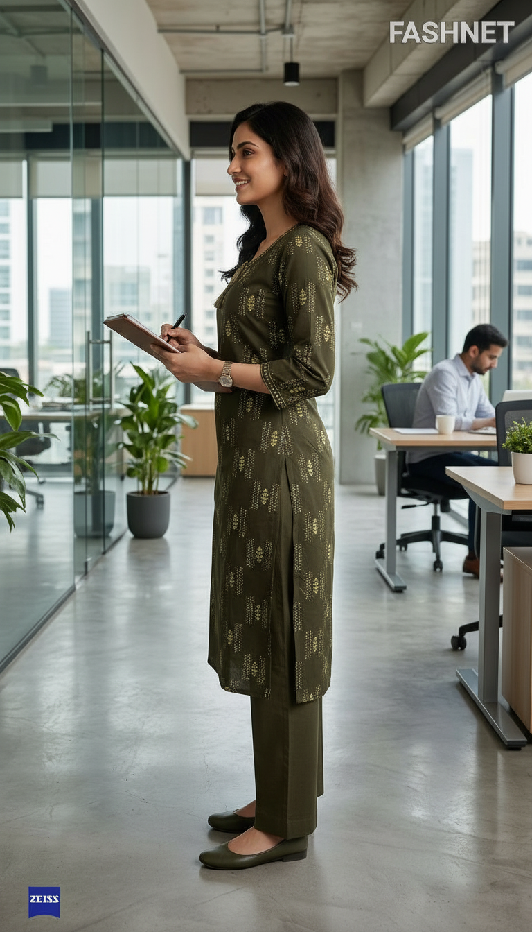 Fashnet Kurta Set 025 view 3