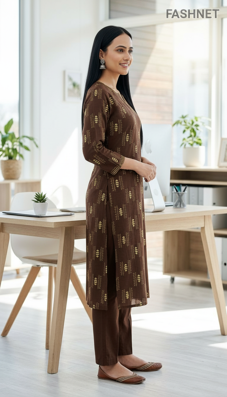 Fashnet Kurta Set 026 view 3