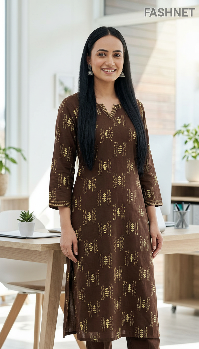 Fashnet Kurta Set 026 view 4