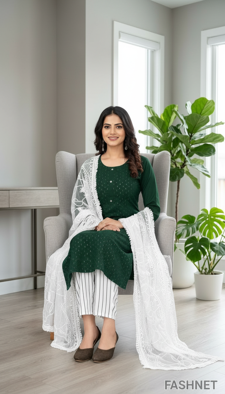 Fashnet Kurta Set 027 view 5