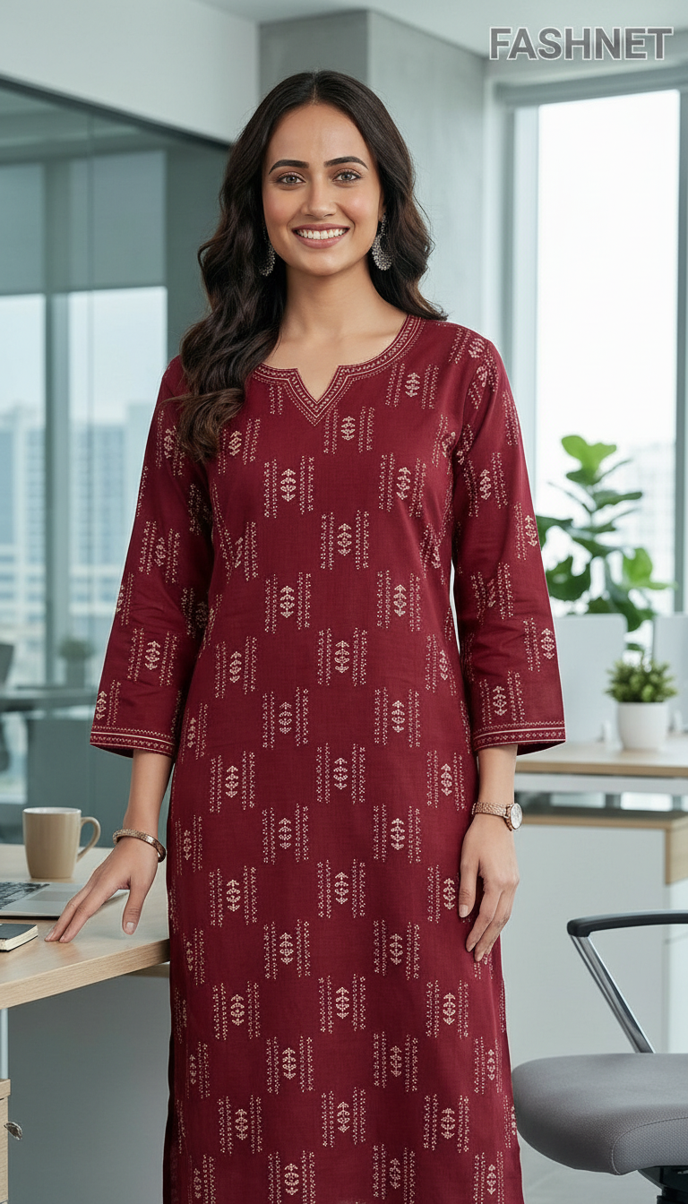 Fashnet Womens Kurta Set 028 view 3