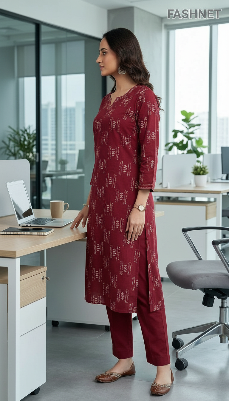 Fashnet Womens Kurta Set 028 view 2