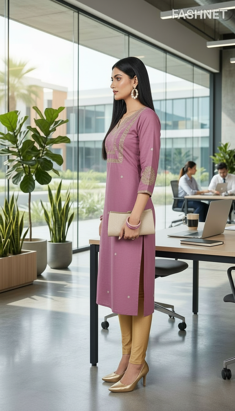 Fashnet Embellished Kurta view 2