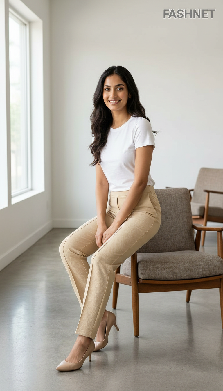 Fashnet Womens Dress Pants view 3