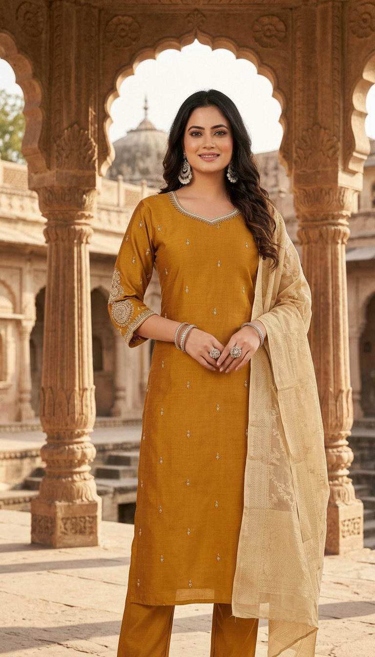 Fashnet Ethnic Kurta Set view 2