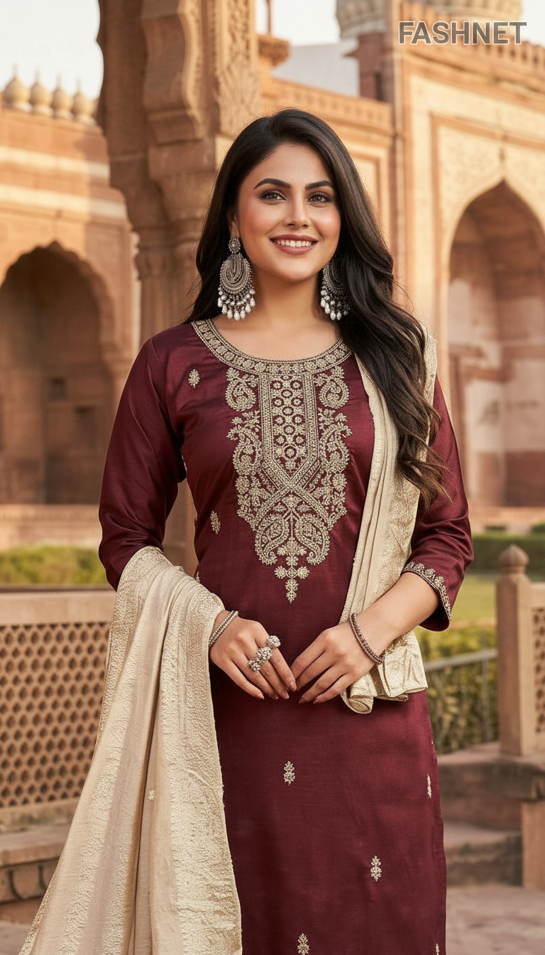 Fashnet Salwar Suit Set 05 view 3