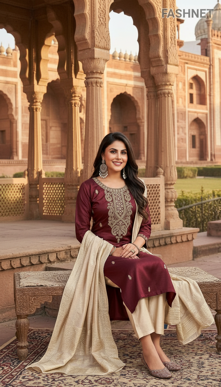 Fashnet Salwar Suit Set 05 view 4
