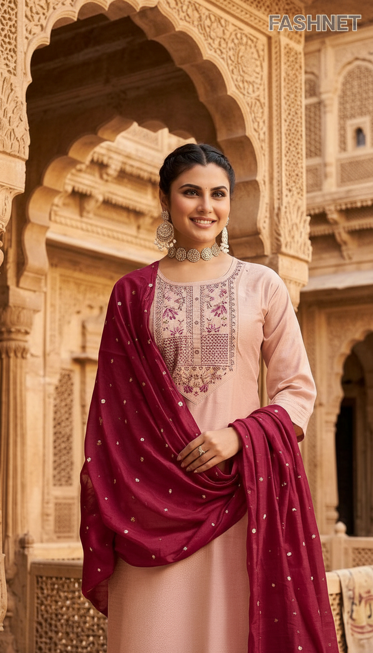 Fashnet Salwar Suit Set 08 view 3