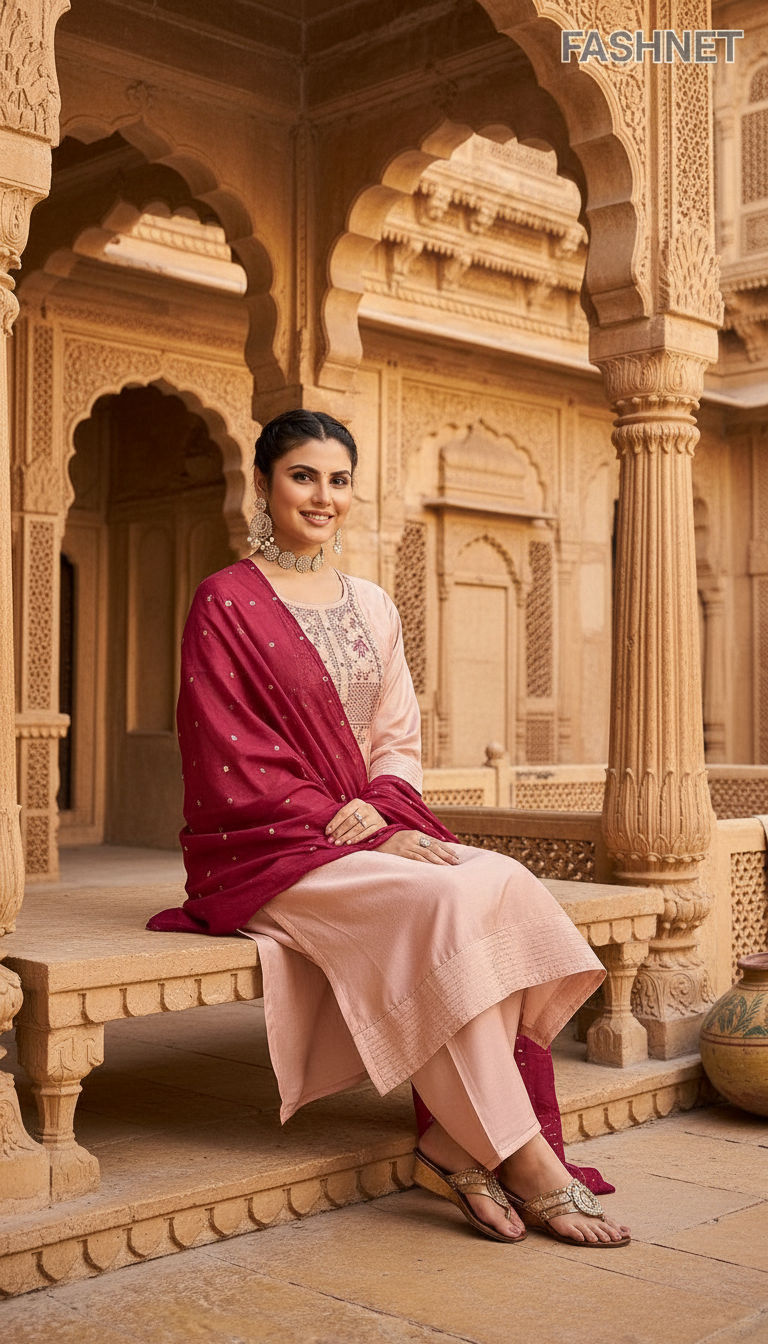 Fashnet Salwar Suit Set 08 view 4