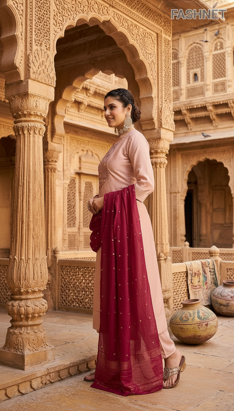 Fashnet Salwar Suit Set 08 view 5
