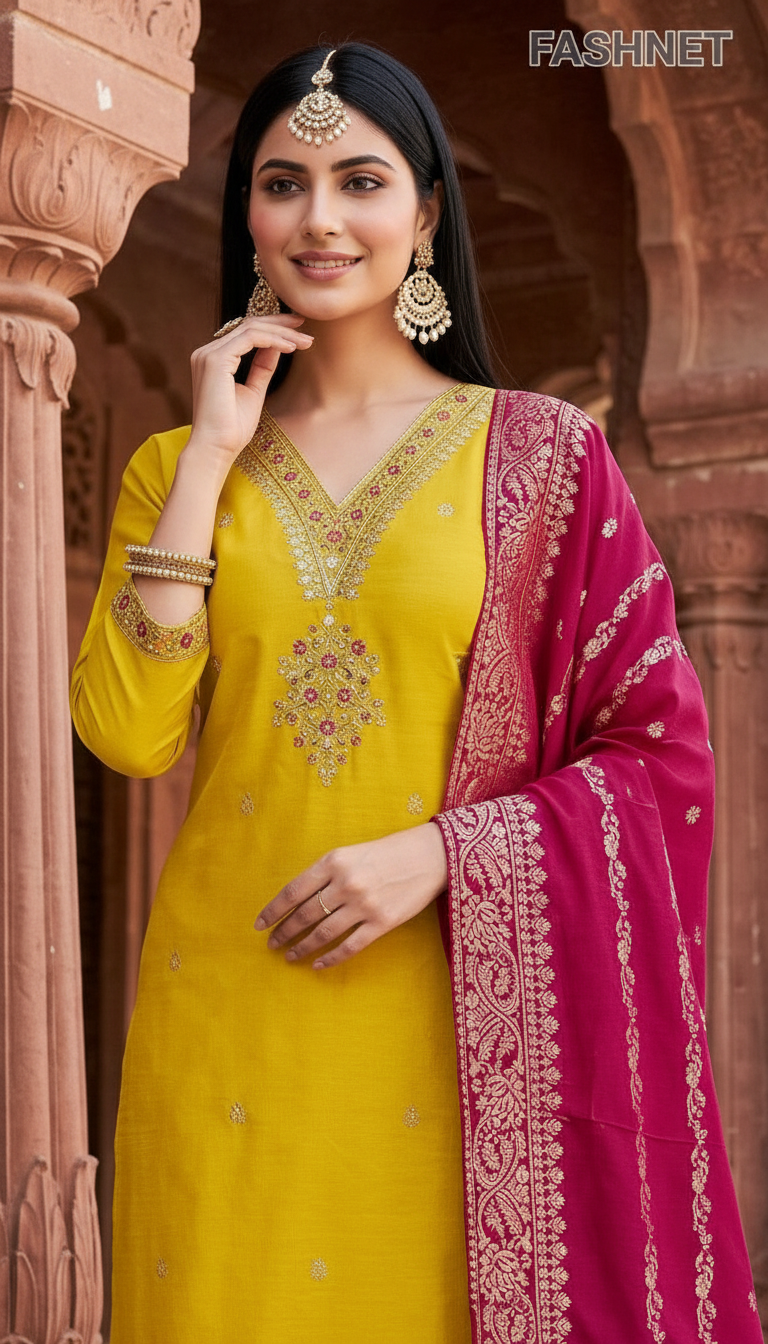 FashNet Salwar Suit Set 08 view 4