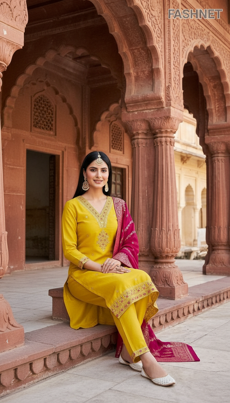 FashNet Salwar Suit Set 08 view 5