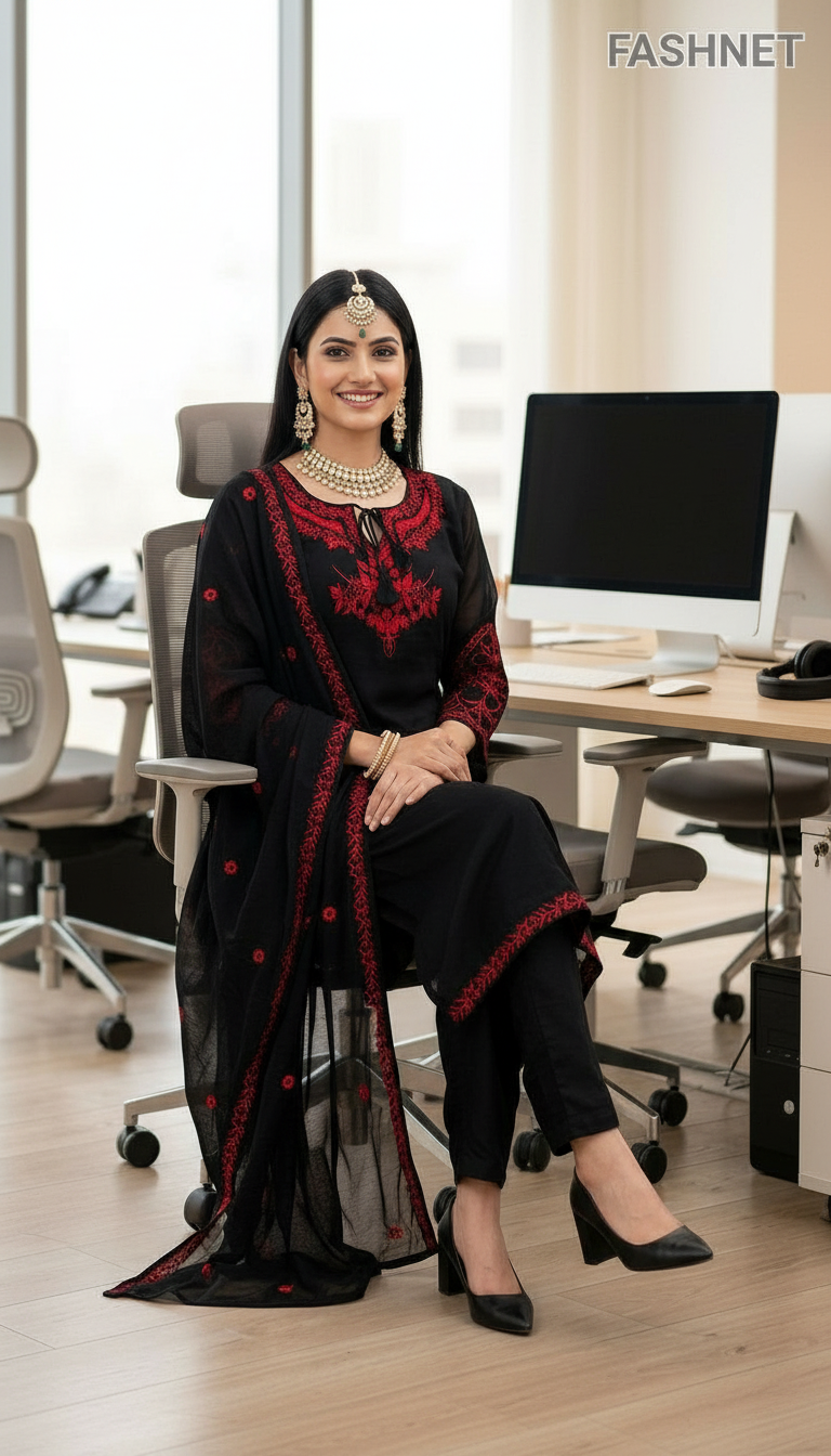 FASHNET Salwar Suit Set 010 view 4