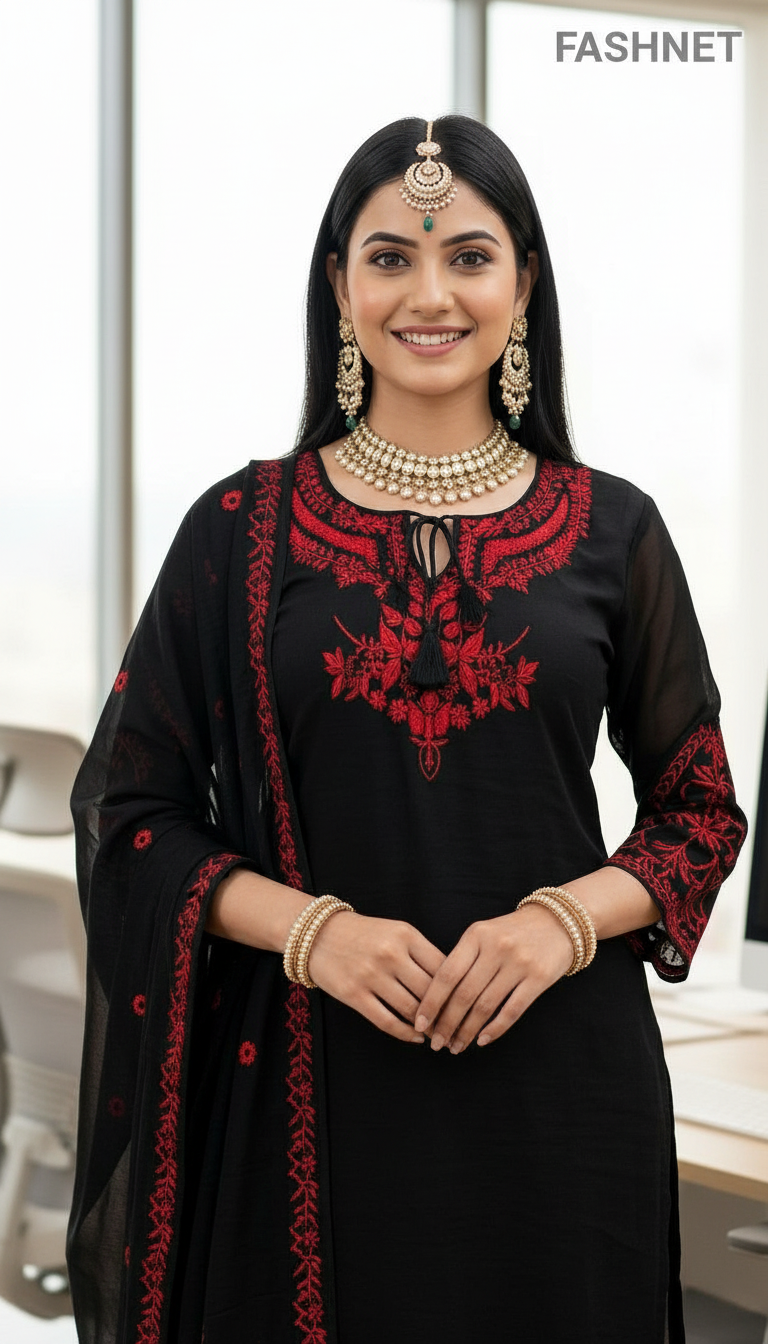 FASHNET Salwar Suit Set 010 view 3