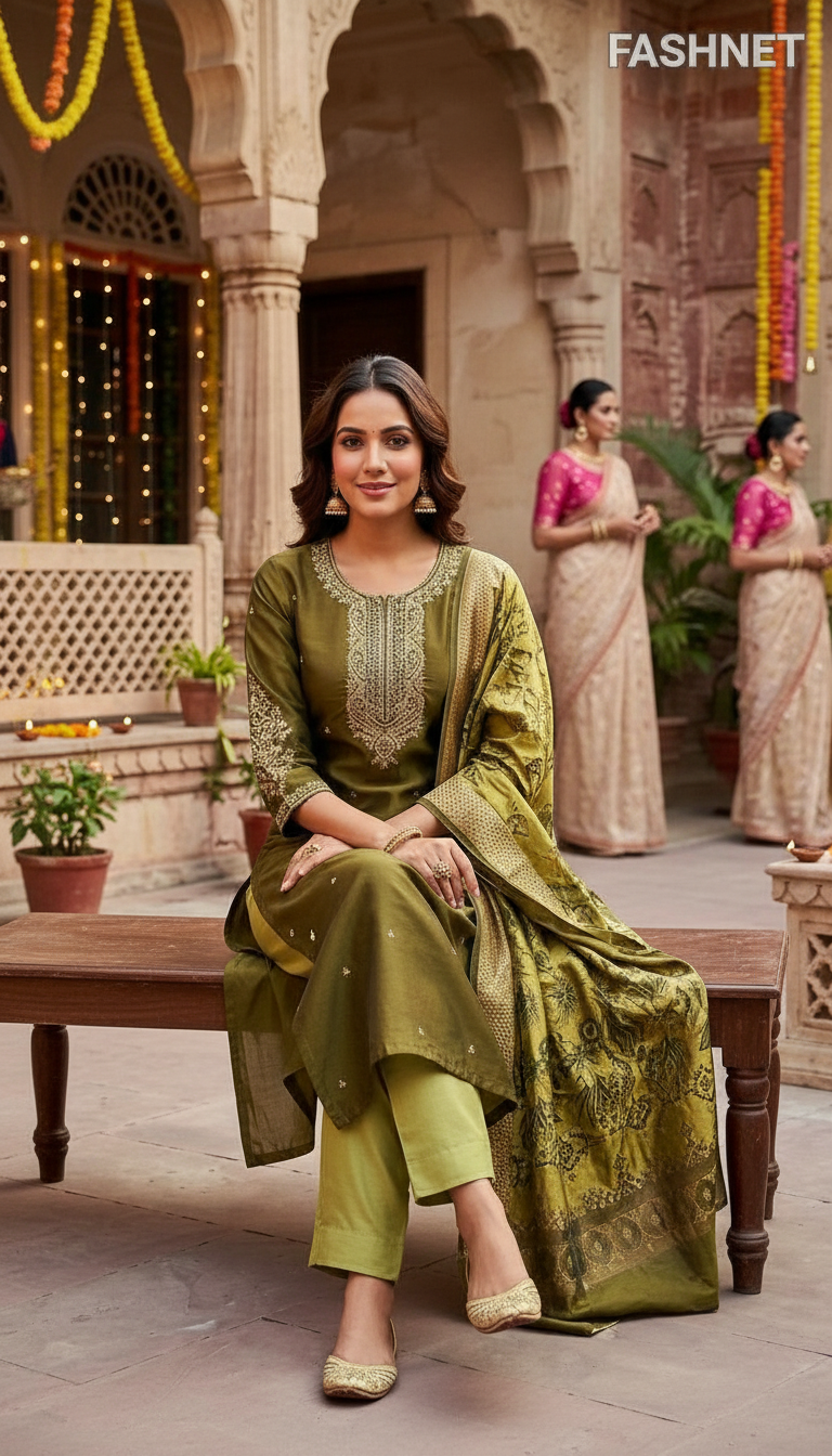 Fashnet Womens Kurta Set 016 view 5
