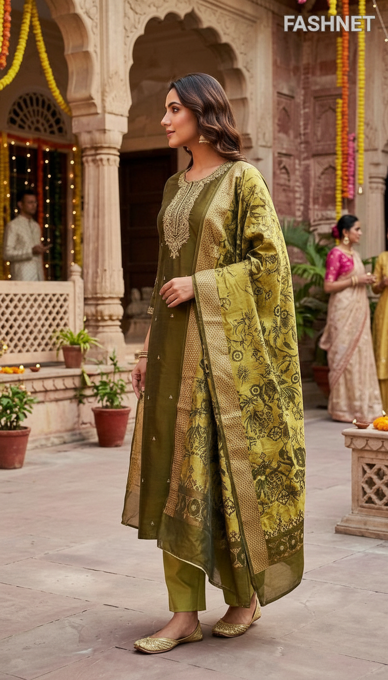 Fashnet Womens Kurta Set 016 view 2