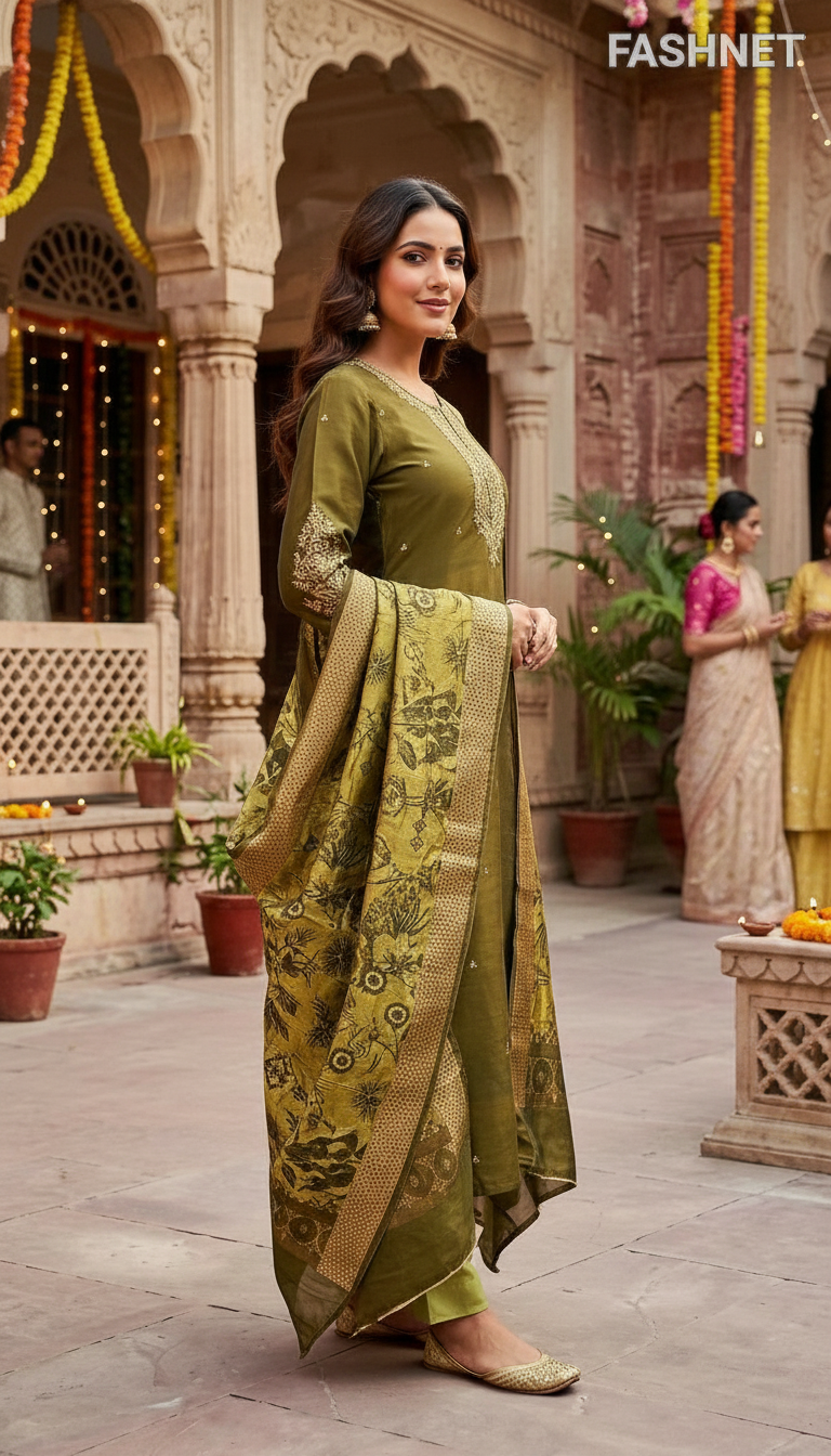 Fashnet Womens Kurta Set 016 view 3