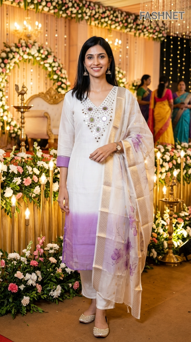 Fashnet Womens Party Wear Kurta 022 view 2