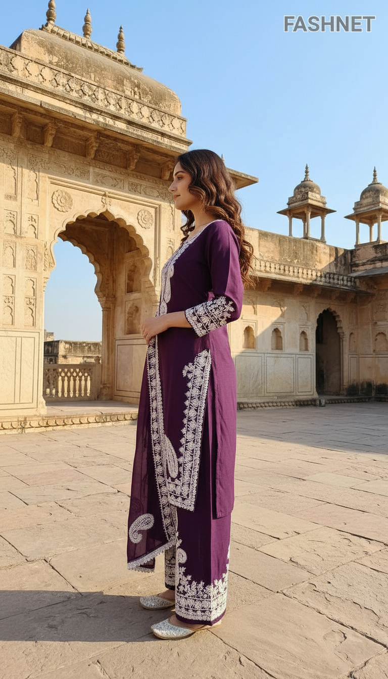 Fashnet Womens Kurta Set Pk04 view 2