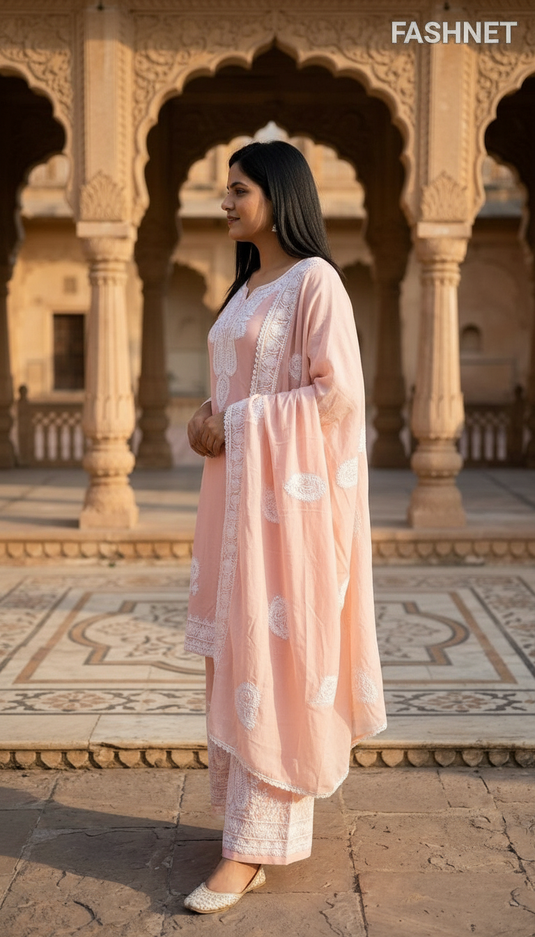 FASHNET Womens Salwar Suit Set Pk07 view 2