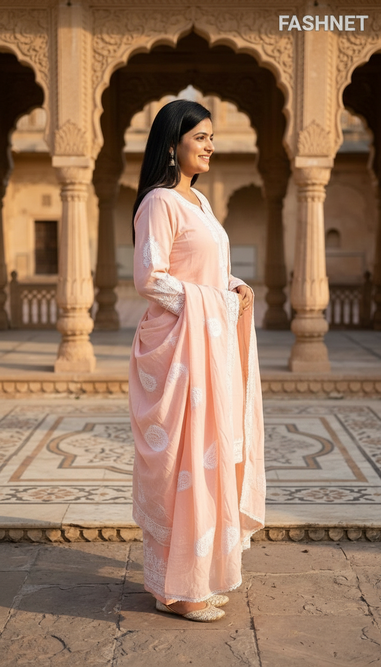 FASHNET Womens Salwar Suit Set Pk07 view 3
