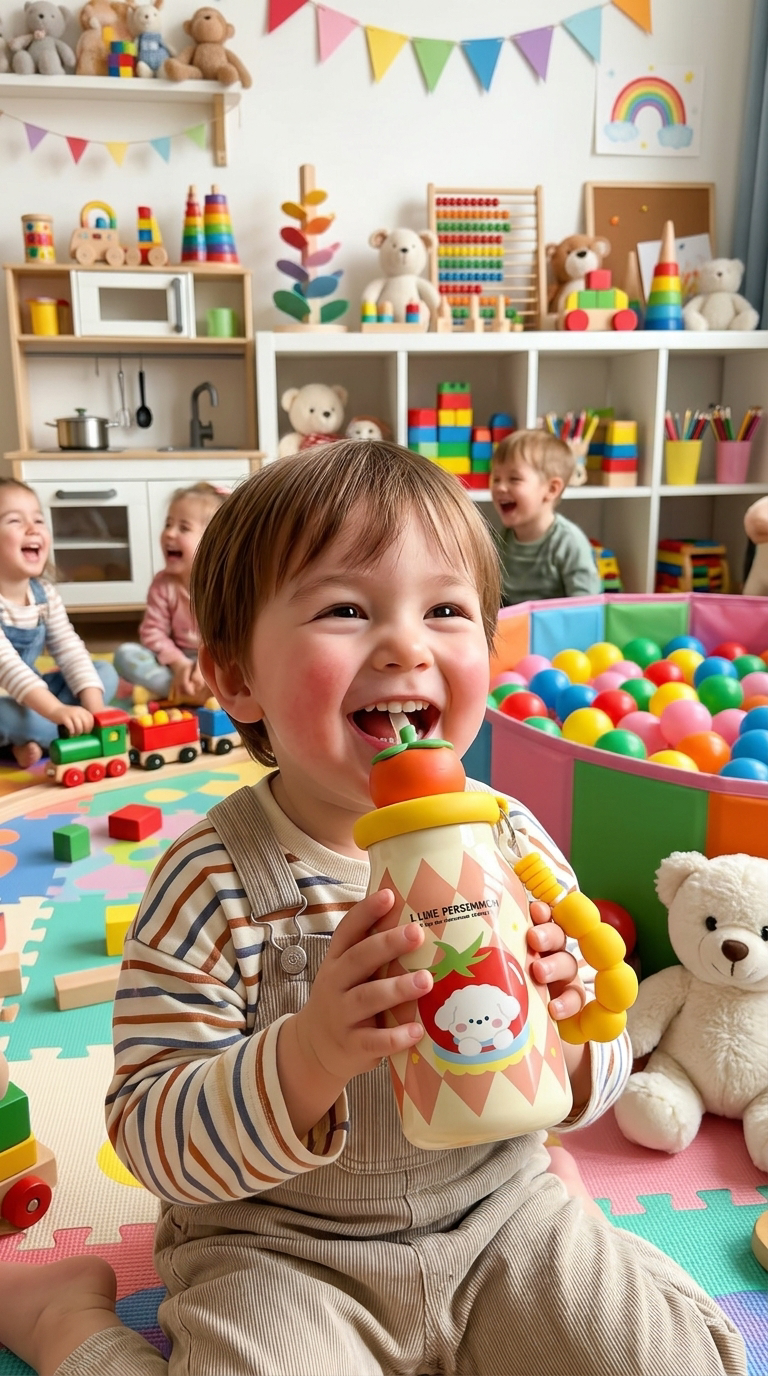 Kids Fruit-Themed Bottle view 2