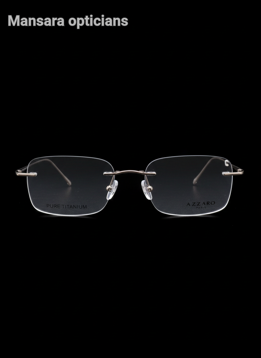Azzaro Pure Titanium Eyeglasses