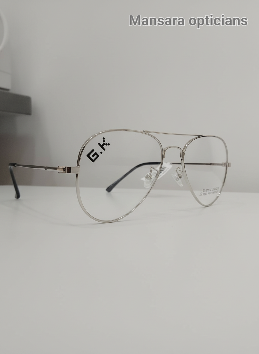 G.K. Metal Frame Eyeglasses