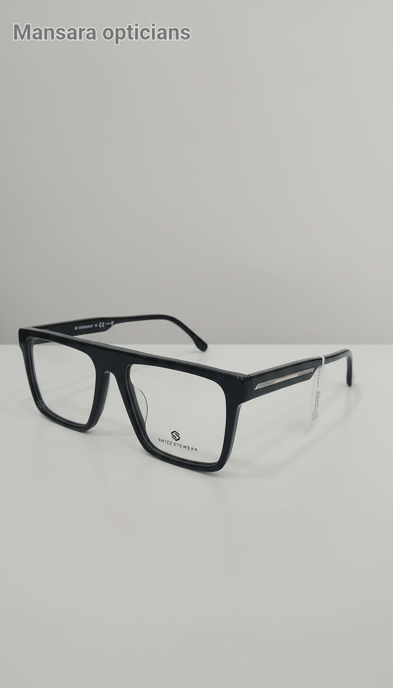 SWIZZ Eyewear Classic Rectangle Frame